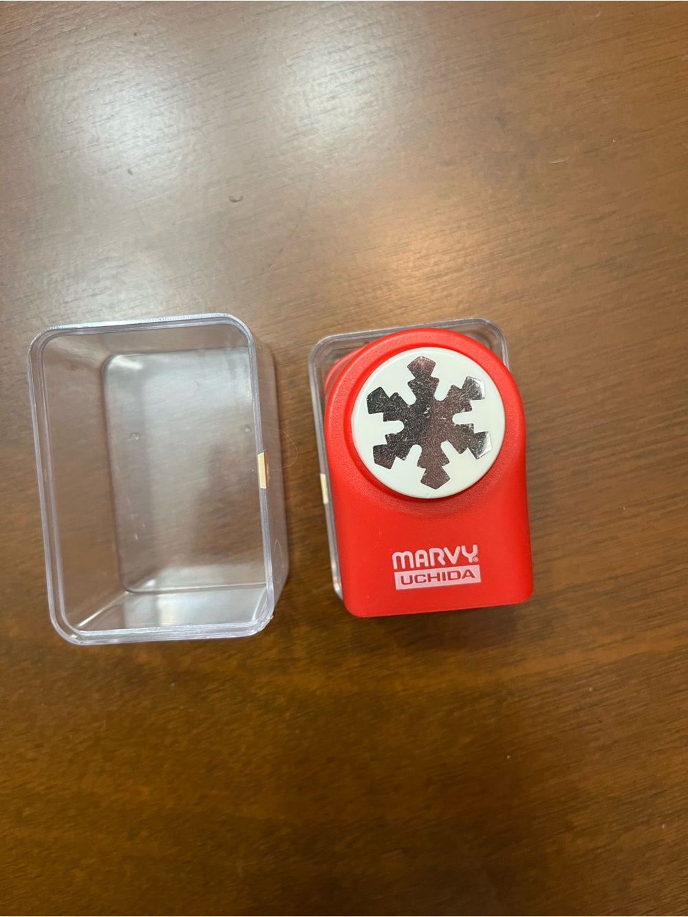 Red Snowflake Punch Decorative Paper Punch